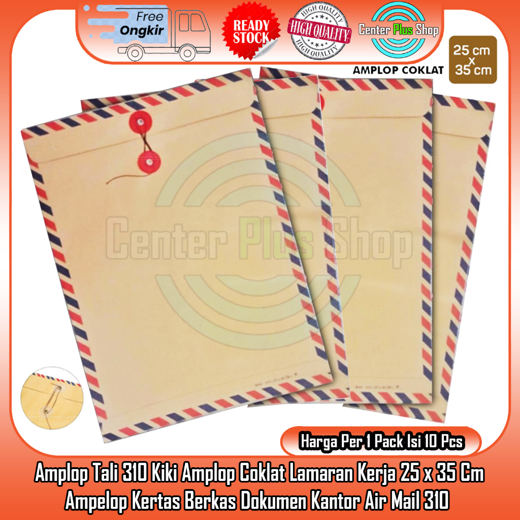 

Amplop Tali 310 Kiky Amplok Coklat Cokelat Tali Kiky Am 310 Per Pack Isi 10 125 G Airmail Pakai Tali Executive Merk Kiky Ampelop Tali Amplok Surat Menyurat Lamaran Melamar Kerja Bergaris Pinggir Kertas Polio Fokio Double Folio R 3339 Map 25 X 35 Cm