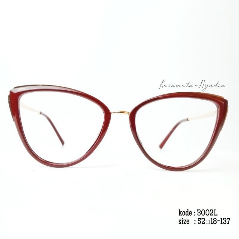 Nyndia - Kacamata Cat Eye 3002