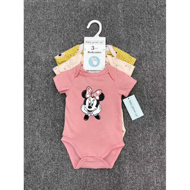 JUMPER BAYI PEREMPUAN DARI NEWBORN JUMPER 3in1 SET