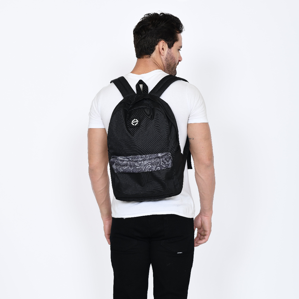 Equator Backpack Paisley Panttern Grey