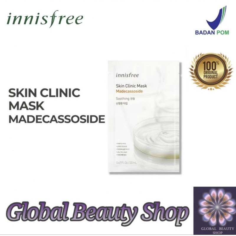 Innisfree - Skin Clinic Masker Madecassoside (Calming &amp; Protection) 20ML