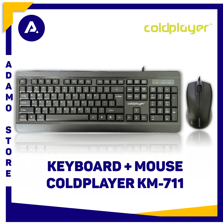 Keyboard Mouse Combo Coldplayer KM-711 USB Office