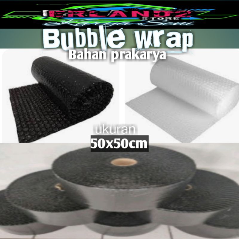 

bubble wrap bahan prakarya pembungkus