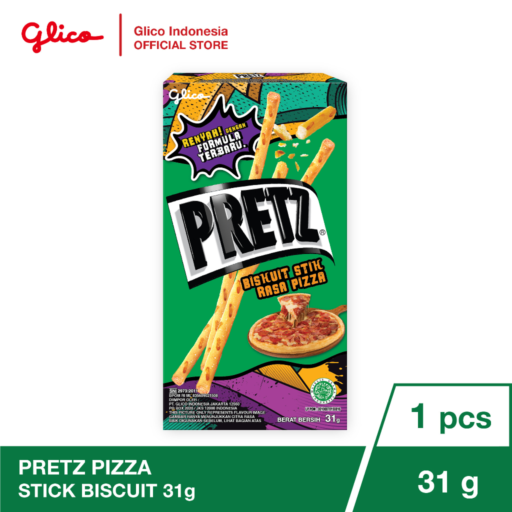 

Glico Pretz Pizza Stick Biscuit 31g