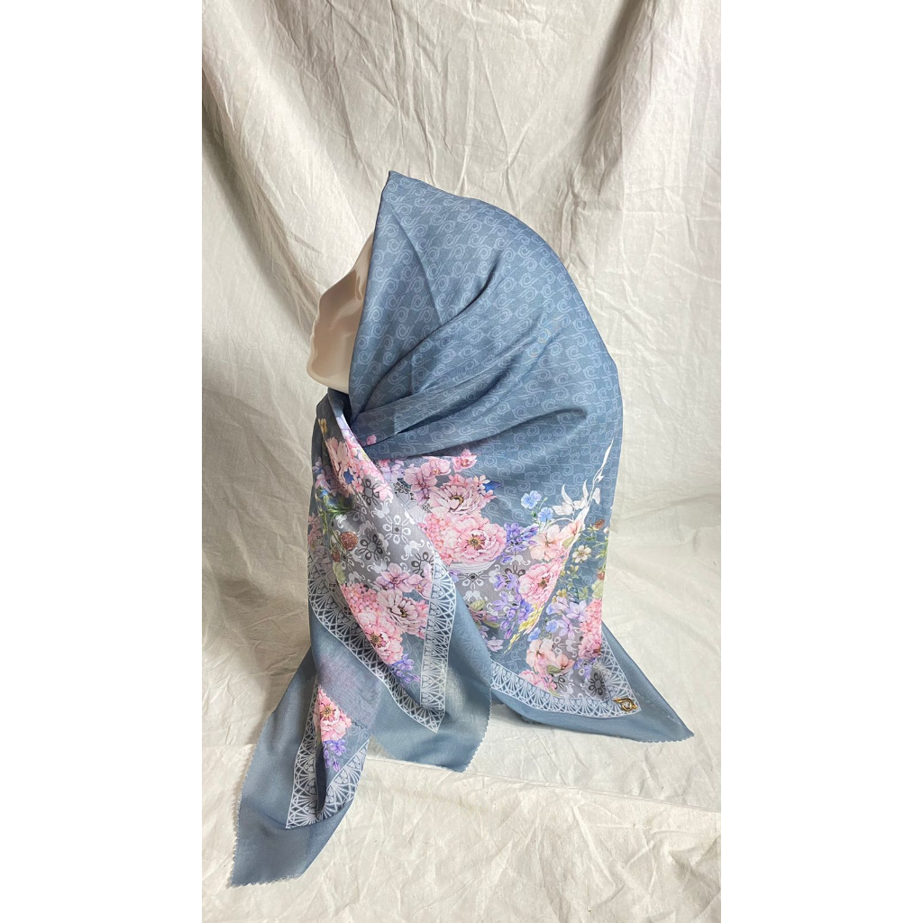 HIJAB SEGI EMPAT MOTIF SERIES NASHMIA EXLUSIVE