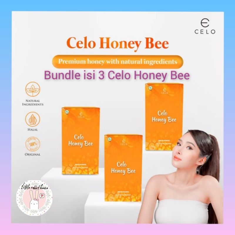 

READY STOCK BUNDLE 3 PCS CELO PREMIUM HONEY BEE (NEW) - MADU PELANGSING - CELO.BEAUTE