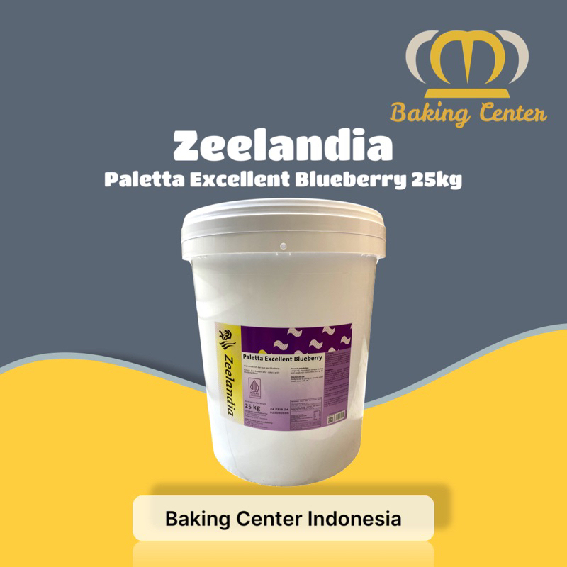 

Zeelandia Paletta Excellent Blueberry 25kg - Selai Zeelandia Paletta Blueberry 25kg