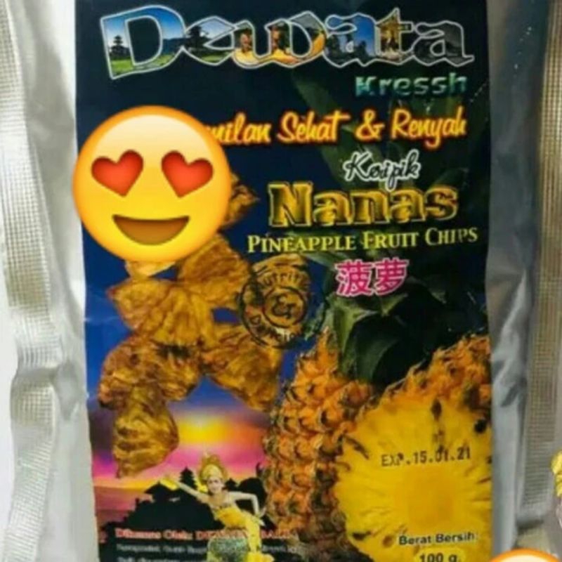 

Kripik Nanas Dewata Khas Bali 100 Gram