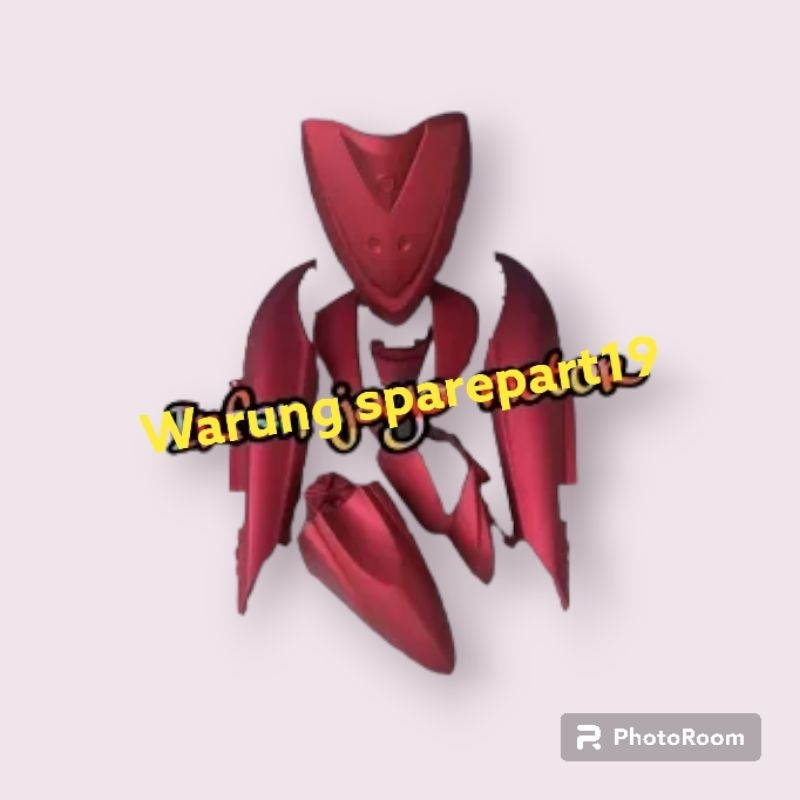 Body halus Yamaha Mio j merah doff