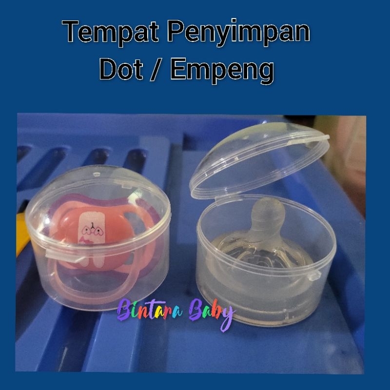 Case / Kotak Penyimpan Dot empeng penyimpan Nipple Sterilizer Box Avent Dr Brown Pacifier