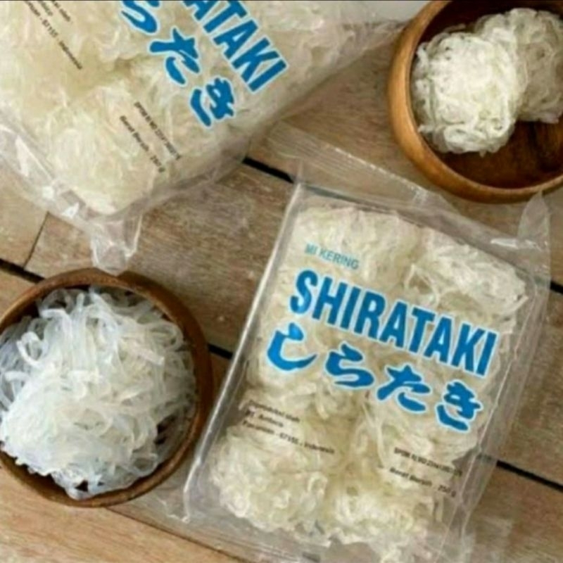 

Mie Shirataki Kering 250 Gr