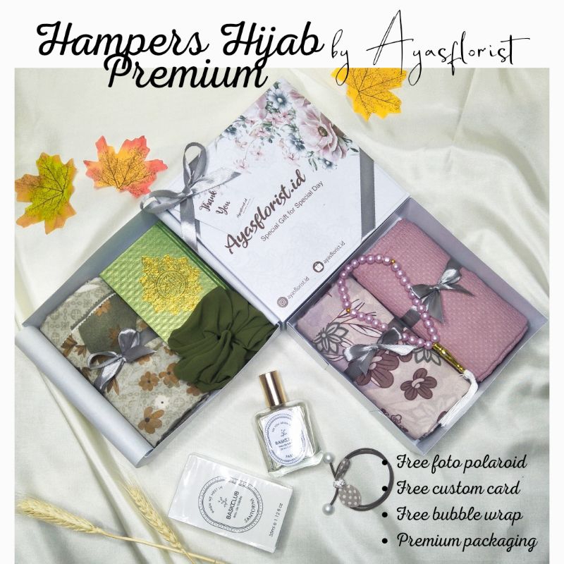 (READY STOCK) HAMPERS HIJAB PREMIUM/ KADO ULTAH/ WISUDA/ WEDDING SPECIAL GIFT FOR SPECIAL DAY