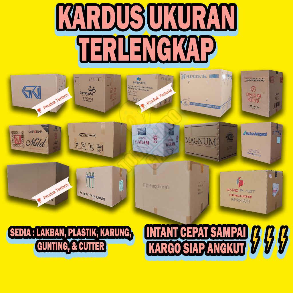 

Kardus Besar Kardus Bekas Besar Kardus Pindahan Kardus Bekas Kardus Jumbo Dus Besar Ukuran 60x40x40 T01