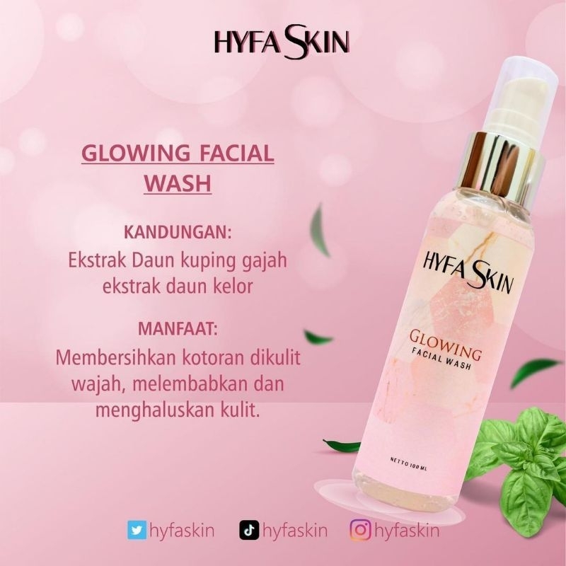 Hyfa Skin Glowing Facial Wash