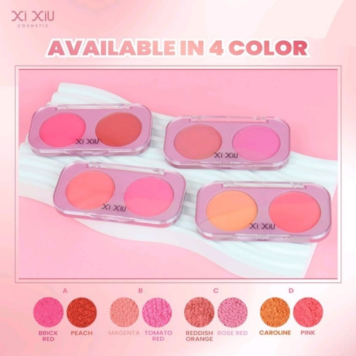 XI XIU DIVINE POWDER BLUSH | BLUSH ON | POWDER BLUSH COLOR