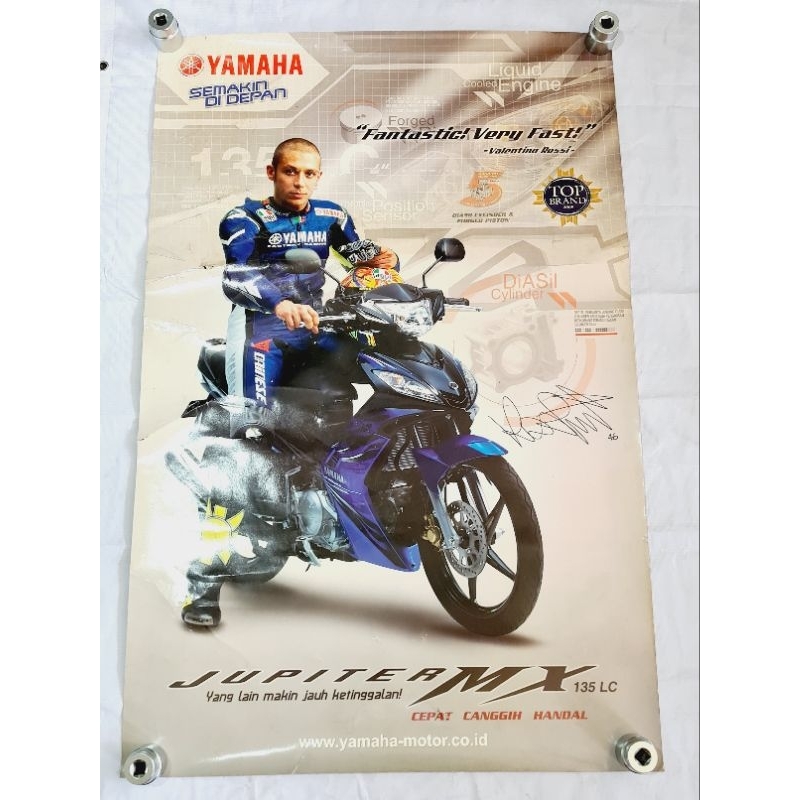 Poster Jumbo YAMAHA JUPITER-MX ROSSI ORI