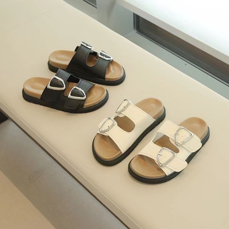 V991 - Sandal Double Strap Fashion Wanita Import