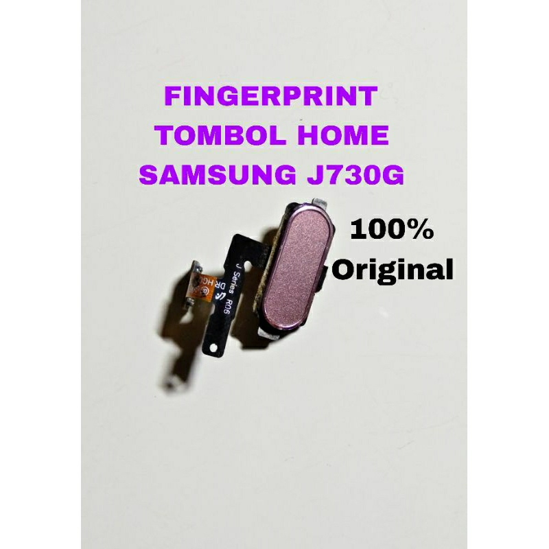fingerprint sidik jari tombol home samsung j7 pro j730g j730 original copotan