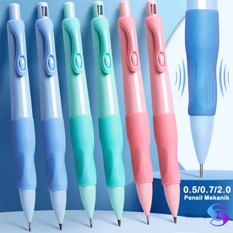 

Propelling Pencil /Pensil Mekanik Cetek Tip 0.5mm / 0.7mm/2.0mm-Suning Mall
