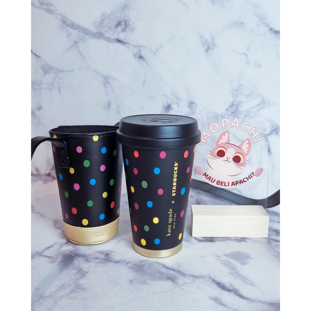Starbucks X Kate Spade New York City Cup Pouch Set 12Oz 11146545