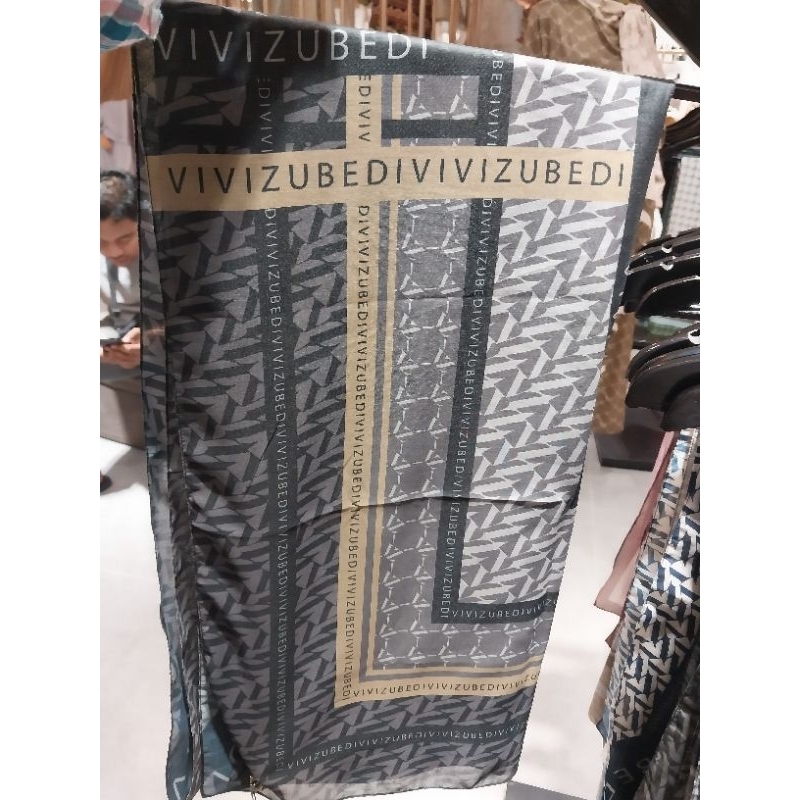 vivi zubedi scarf monoline black onyx