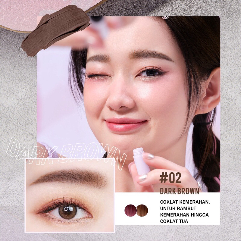 BNB Barenbliss Korean Like A Pro shockproof Durabrow Pomade | Waterproof Smudeproof Long Lasting