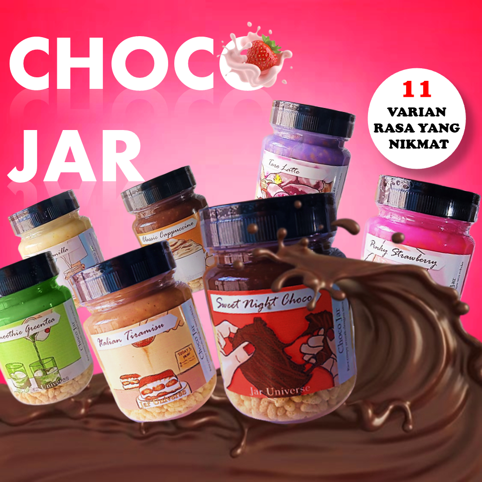 

Crunchy Choco Jar / Rice Crispy in Jar by JAR UNIVERSE