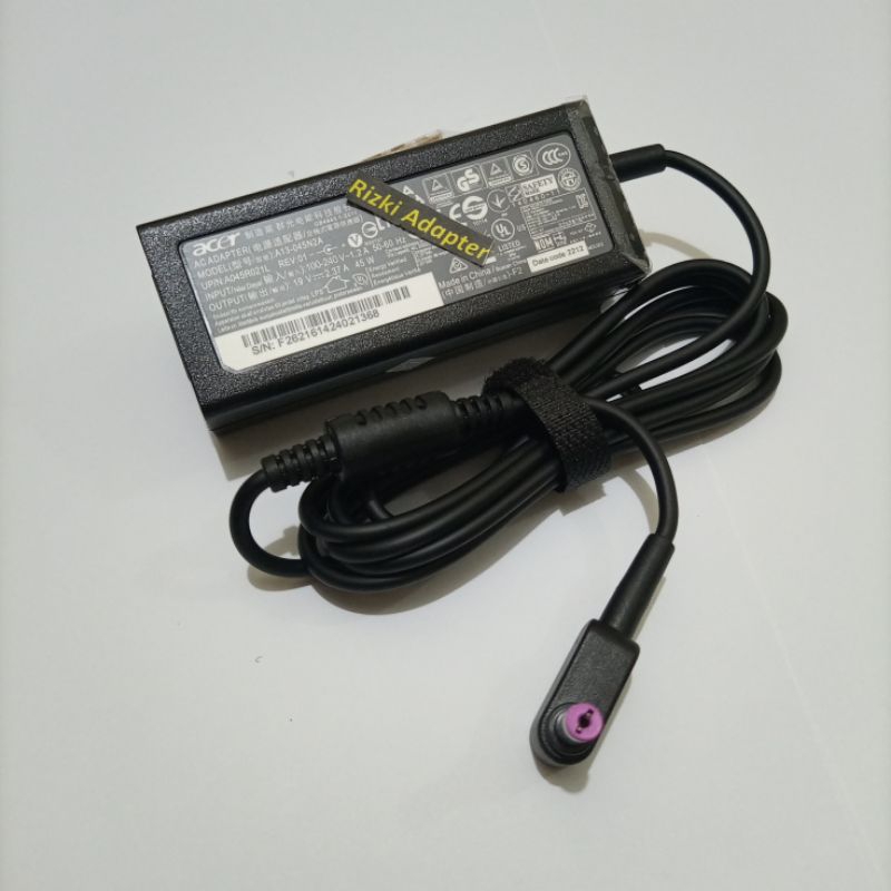 Charger Laptop Acer Aspire 3 A315-31 A315-41 A315-51 19v - 2.37A Colokan besar