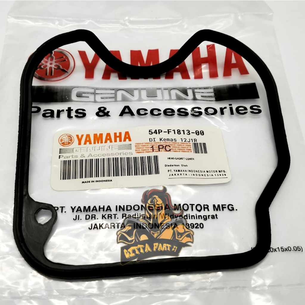 GASKET KARET SEAL HEAD YAMAHA 54P KUALITAS ASLI ORIGINAL YAMAHA YGP PRESISI BAHAN BERKUALITAS NO.1 DAN DIJAMIN AWET MIO J MIO GT SOUL GT 115 FINO 115 XRIDE 115 X RIDE