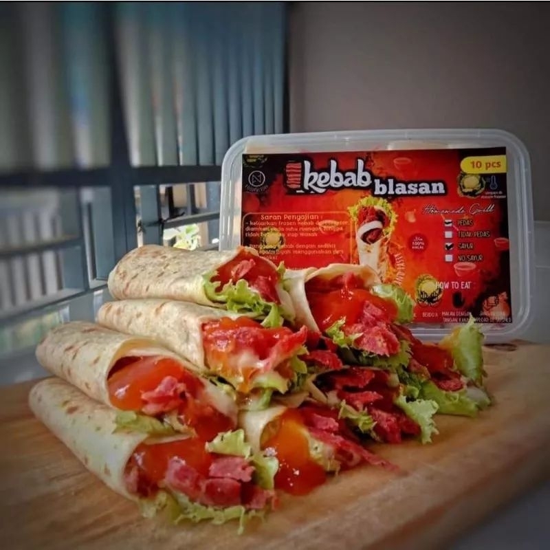 

kebab blasan isi 10