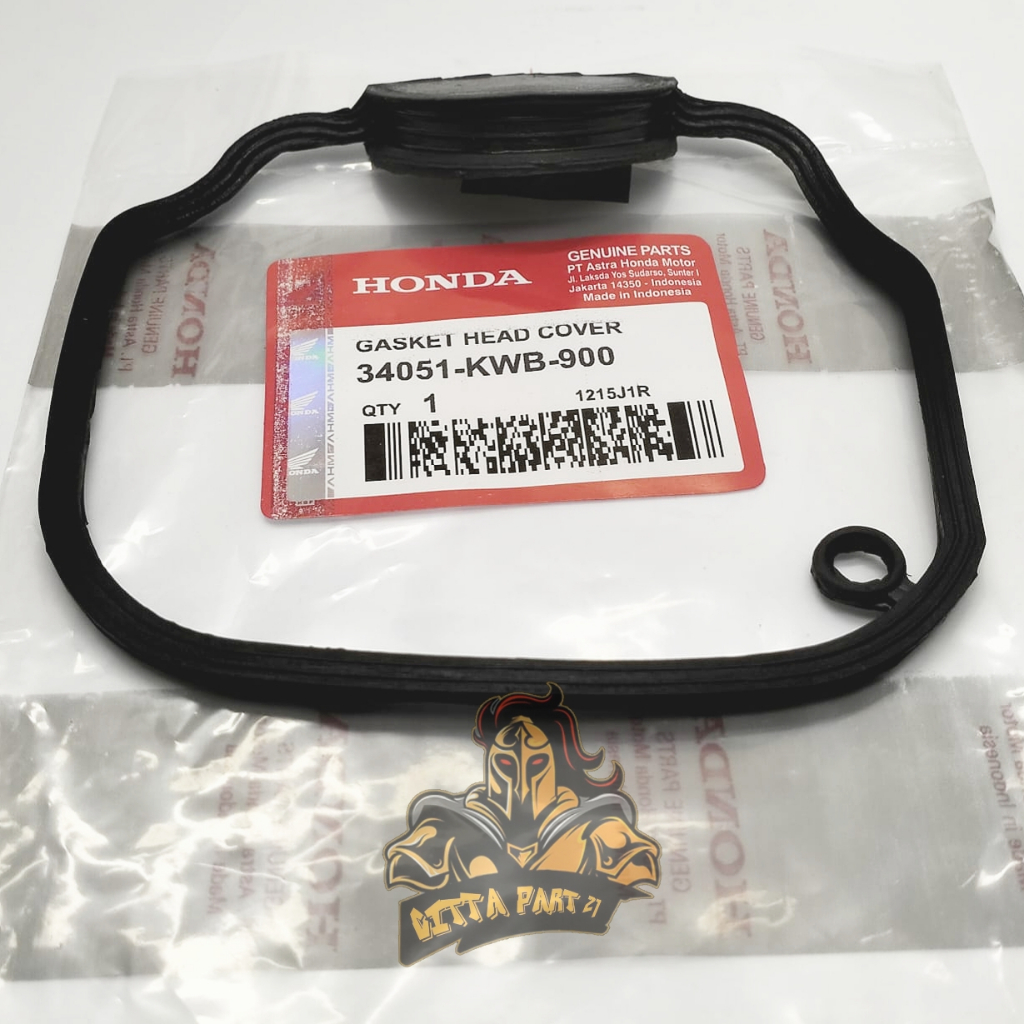 GASKET KARET SEAL HEAD HONDA KWB KUALITAS ASLI ORIGINAL HONDA AHM PRESISI BAHAN BERKUALITAS NO.1 DAN DIJAMIN AWET REVO ABS ABSOLUTE REVO FIT FI INJEKSI BLADE KARBU