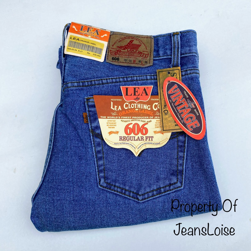 Celana Jeans Pria Panjang Standar Reguler Fit Size 28 - 38