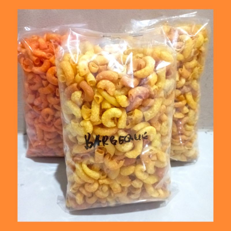 

Makaroni Mabasa Kiloan (tanpa cap stiker) / Makroni banyak rasa 250gr / Makanan ringan camilan snack