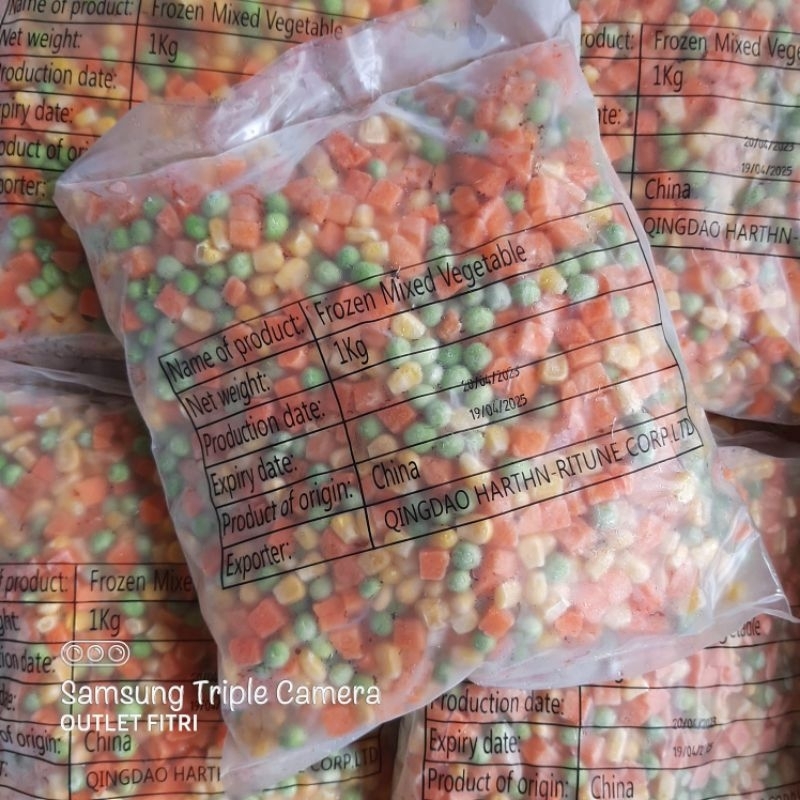 

Mix Vegetables Import 3 Ways | 4 Ways - Frozen