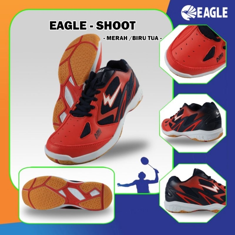 Sepatu Badminton Eagle Shoot New