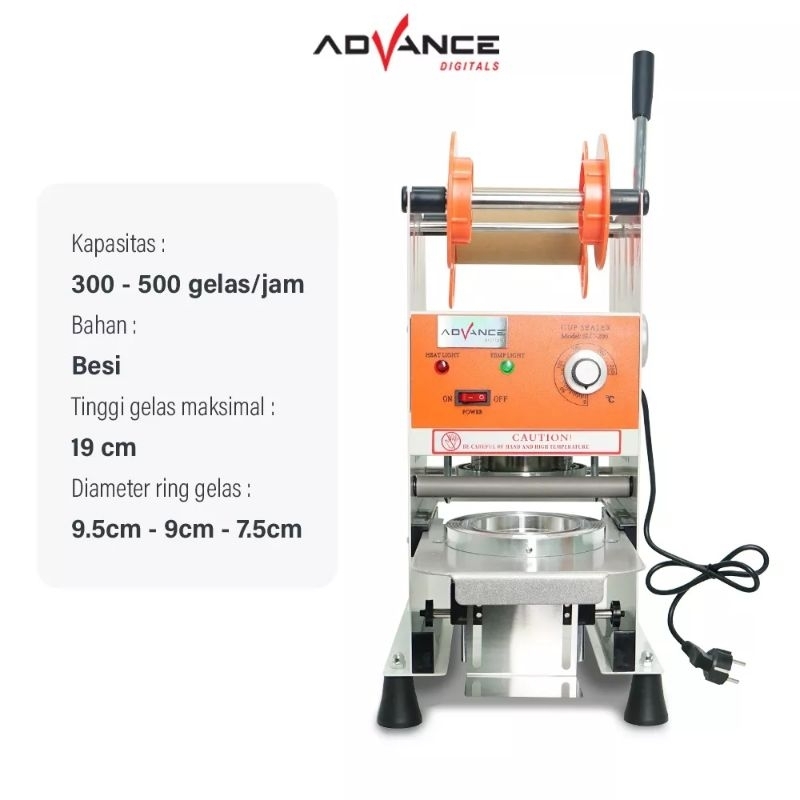 Mesin cup Sealer Advance SLC 200