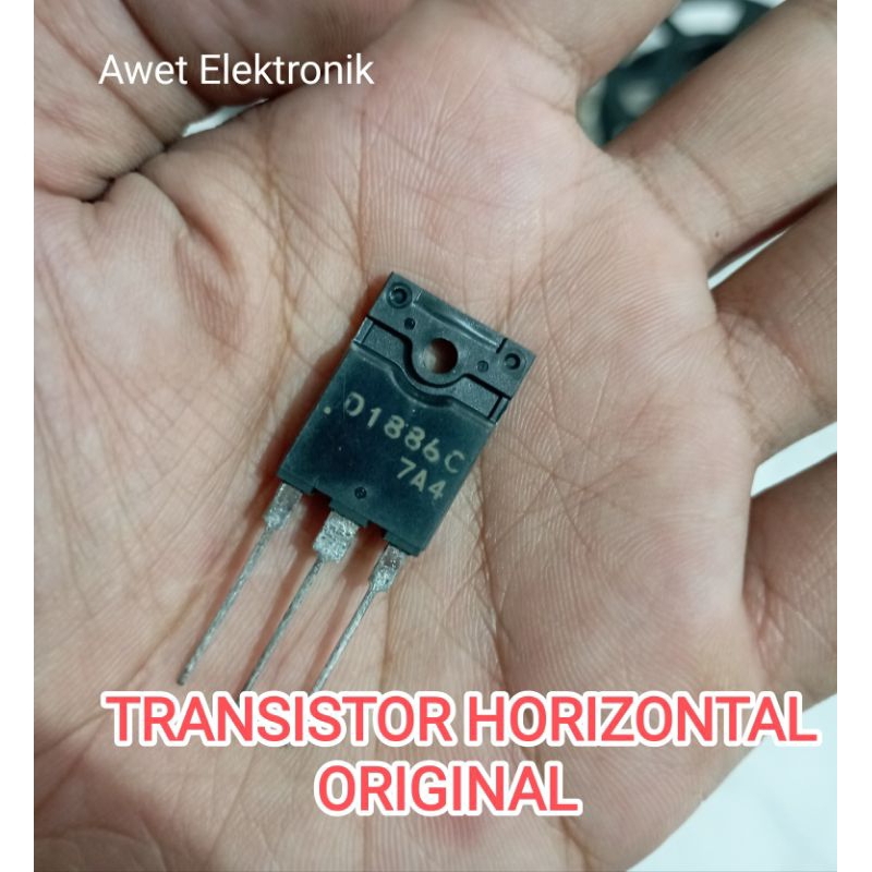 D1886 TRANSISTOR HORIZONTAL ORIGINAL D1886