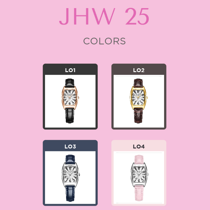 JIMS HONEY JAM TANGAN WANITA JHW 25 (FREE EXCLUSIVE BOX)