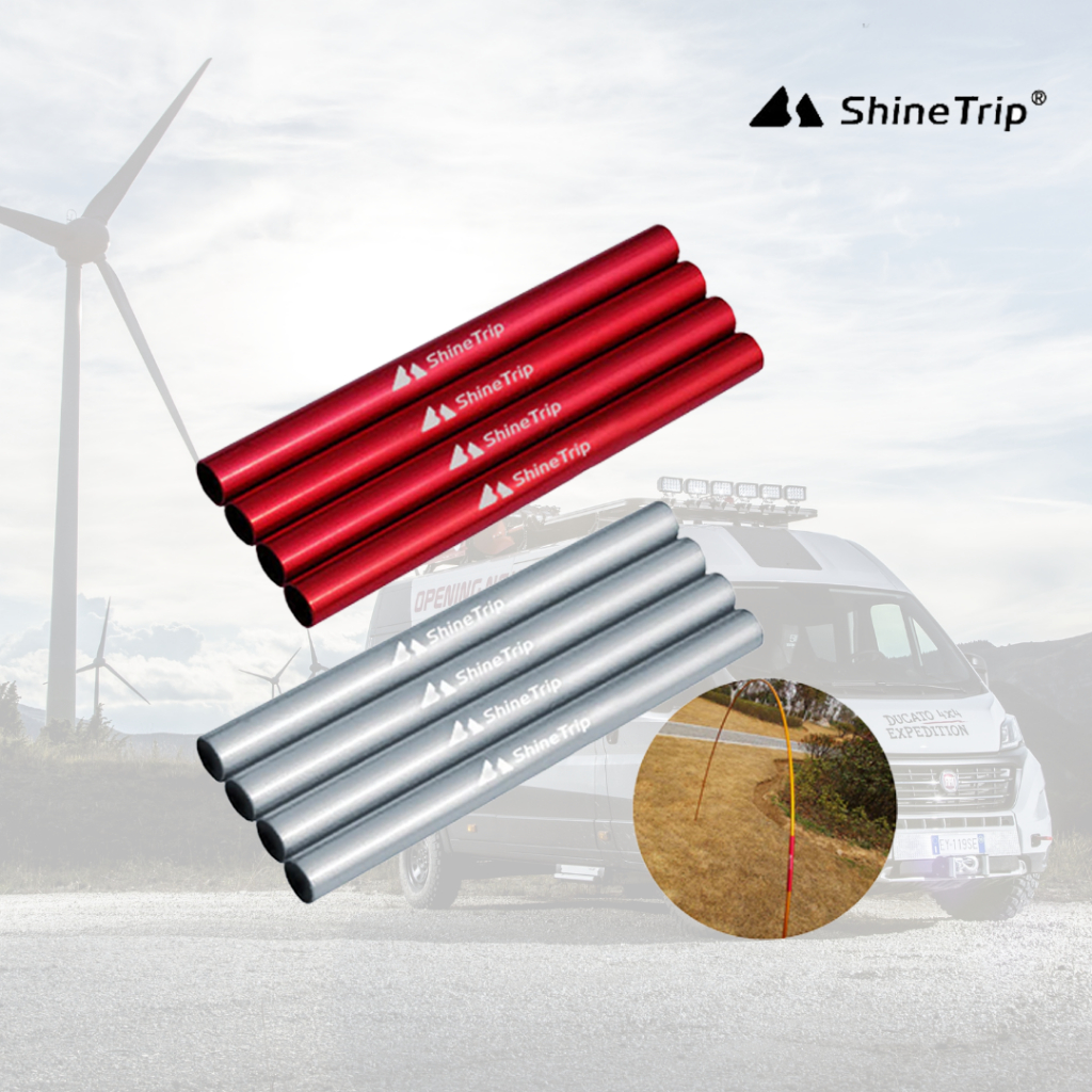 SHINETRIP Pipa Penyambung Tiang Tenda Camping Aluminium Alloy Hiking