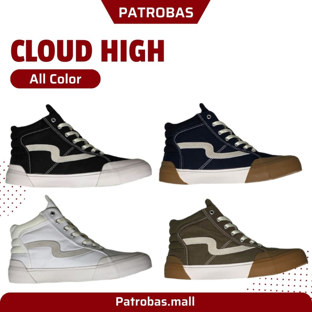 PATROBAS CLOUD HIGH BLACK OLIVE NAVY OFF WHITE ORIGINAL PETROBAS PATROBASS