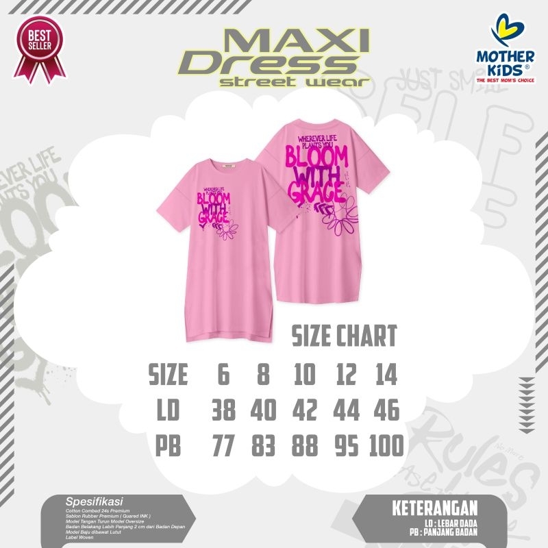 Dress Anak Perempuan 6-14