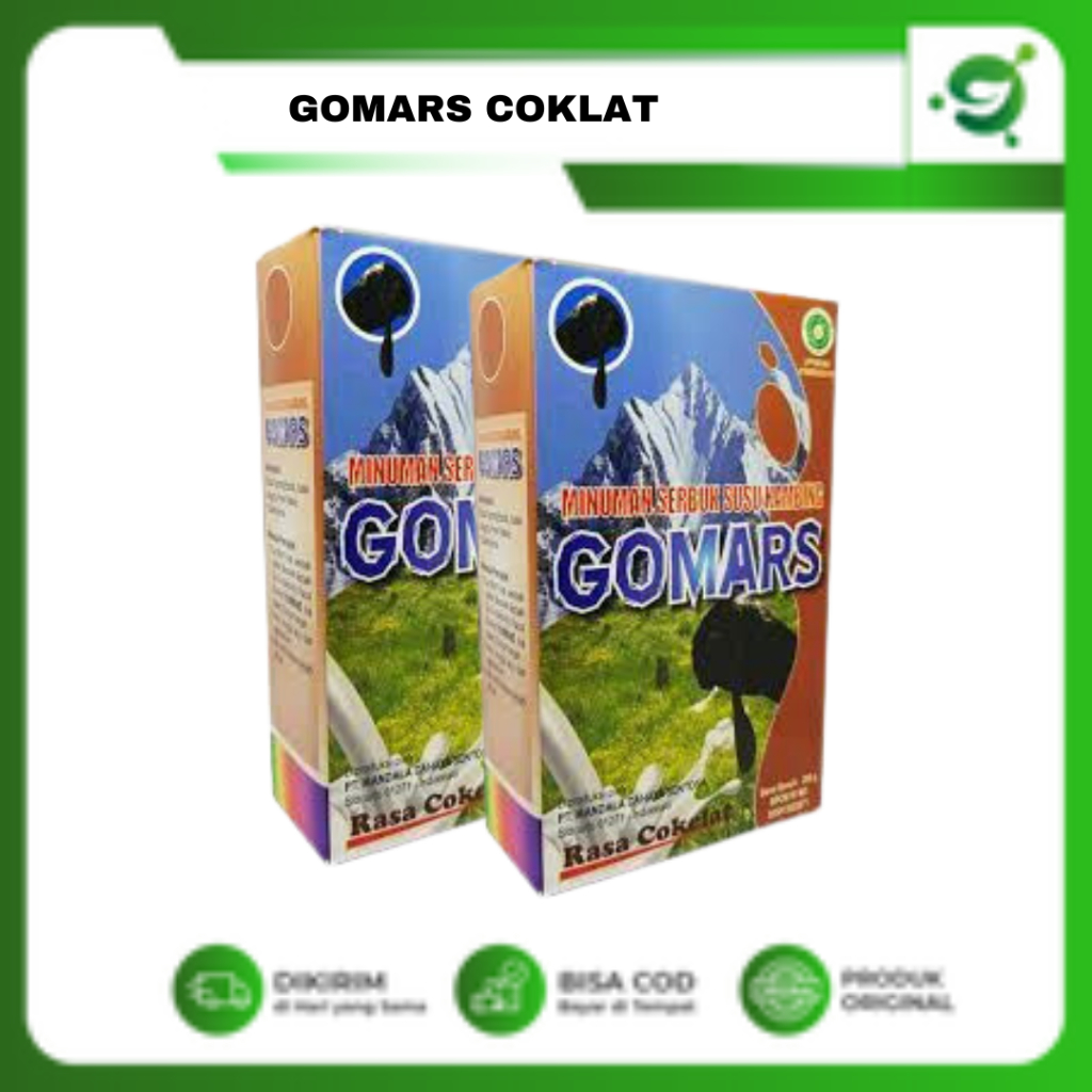 

Susu Kambing Etawa Gomars 200 Gr | Tersedia Rasa Vanila Strawberry Coklat