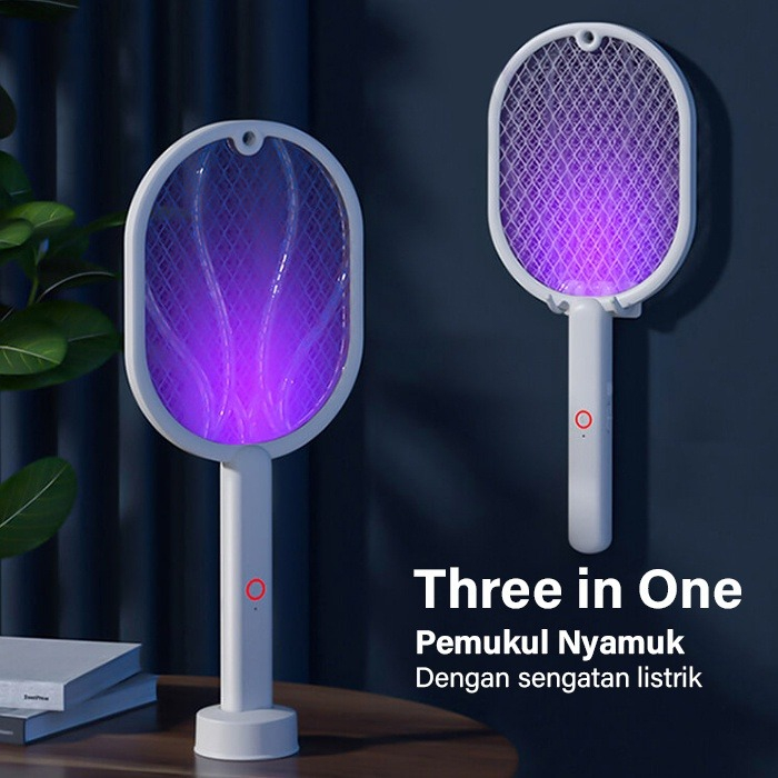 Barnik88 Raket Nyamuk Charger Insect Killer  2 IN 1 technology canggih efektif Multifungsi