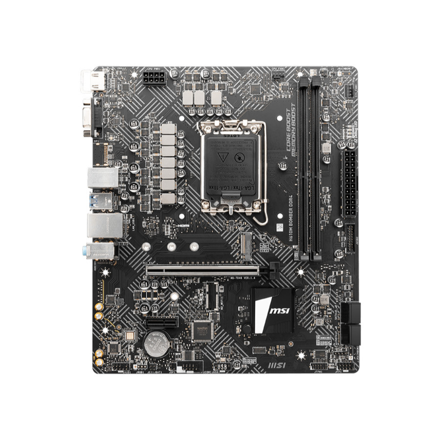 Motherboard MSI H610M Bomber DDR4 - LGA1700, H610, DDR4, USB3.2, SATA3