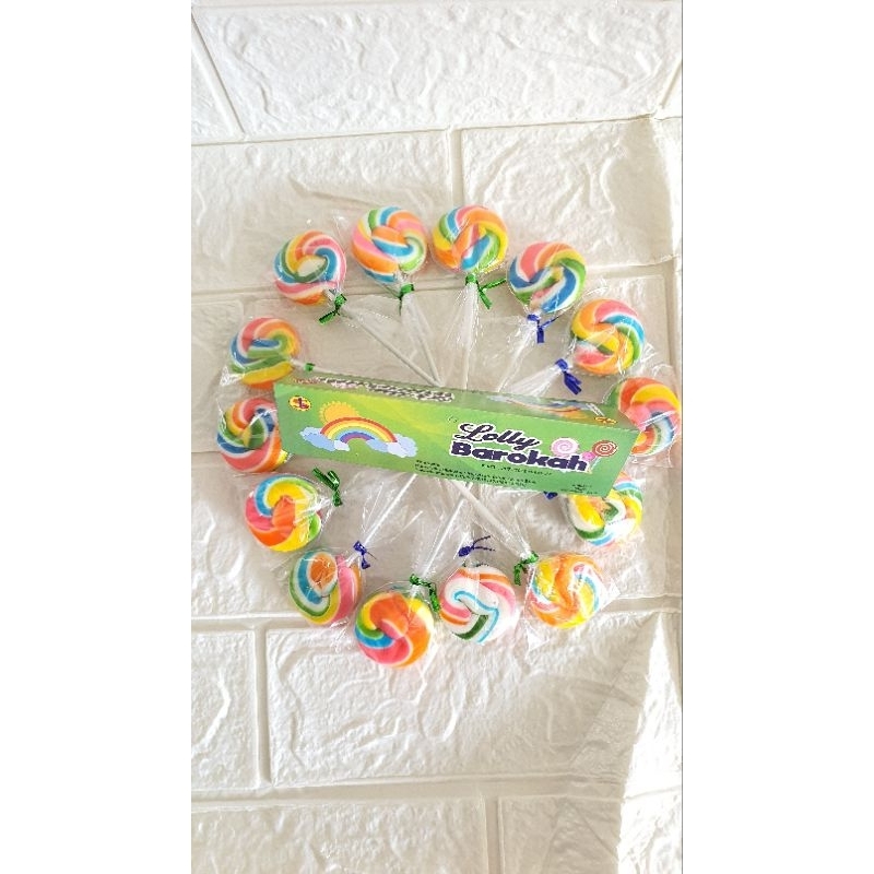 

PERMEN LOLIPOP 3 CM BULAT ISI 20 PCS