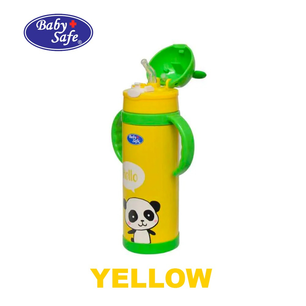 Baby Safe Vacuum Flask Straw Botol Termos Thermos - 400 ml