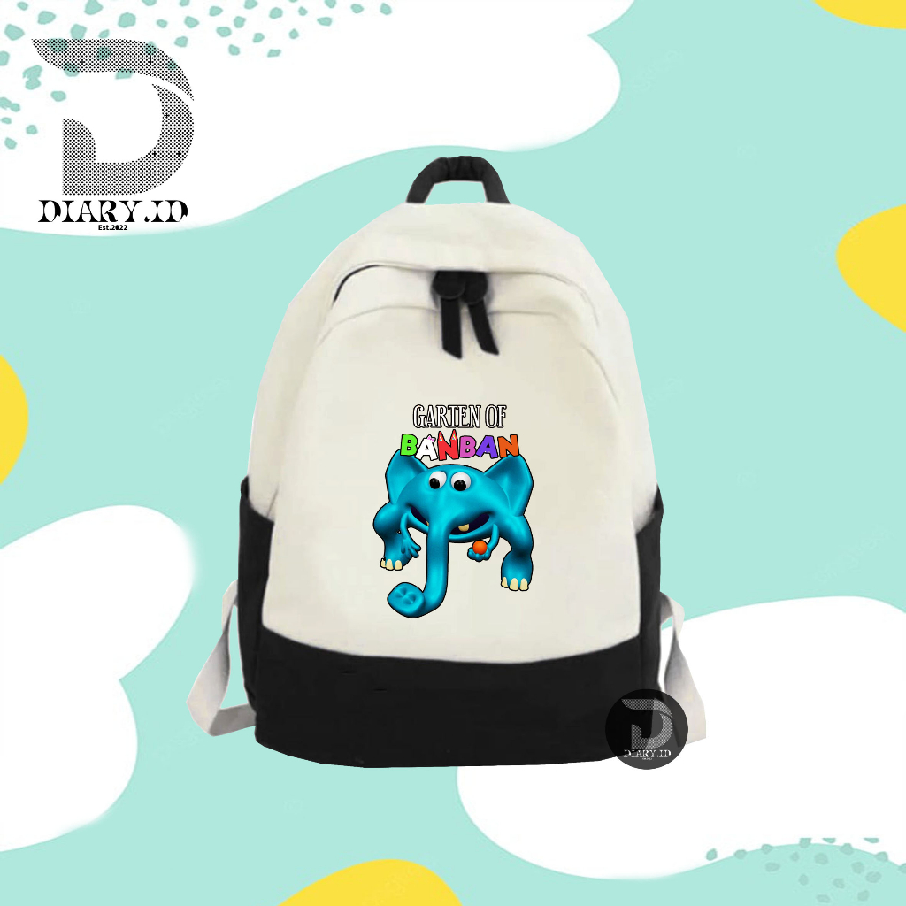 TAS RANSEL ANAK BACKPACK COACH PICKLES KARAKTER GARTEN OF BANBAN BAHAN PREMIUM UNISEX