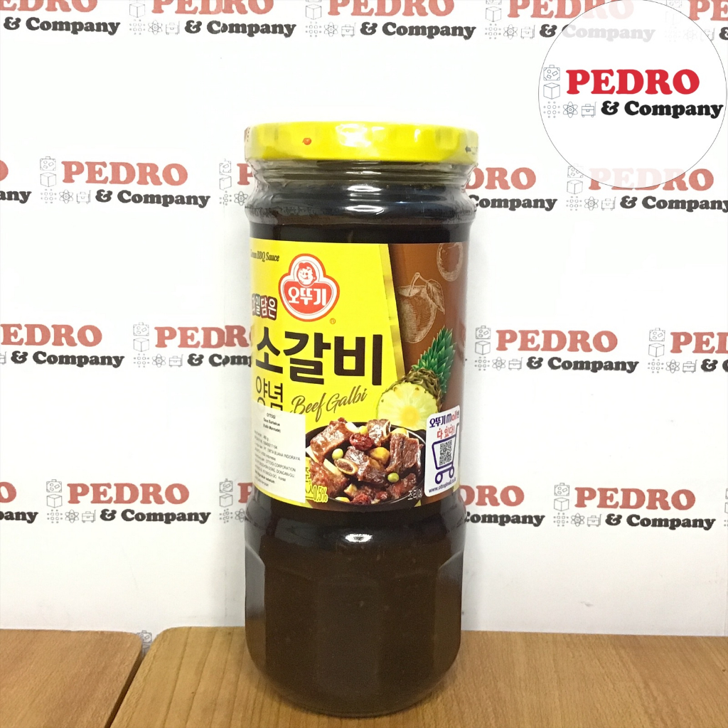 

Ottogi korean BBQ sauce beef galbi 480 gram - marinade