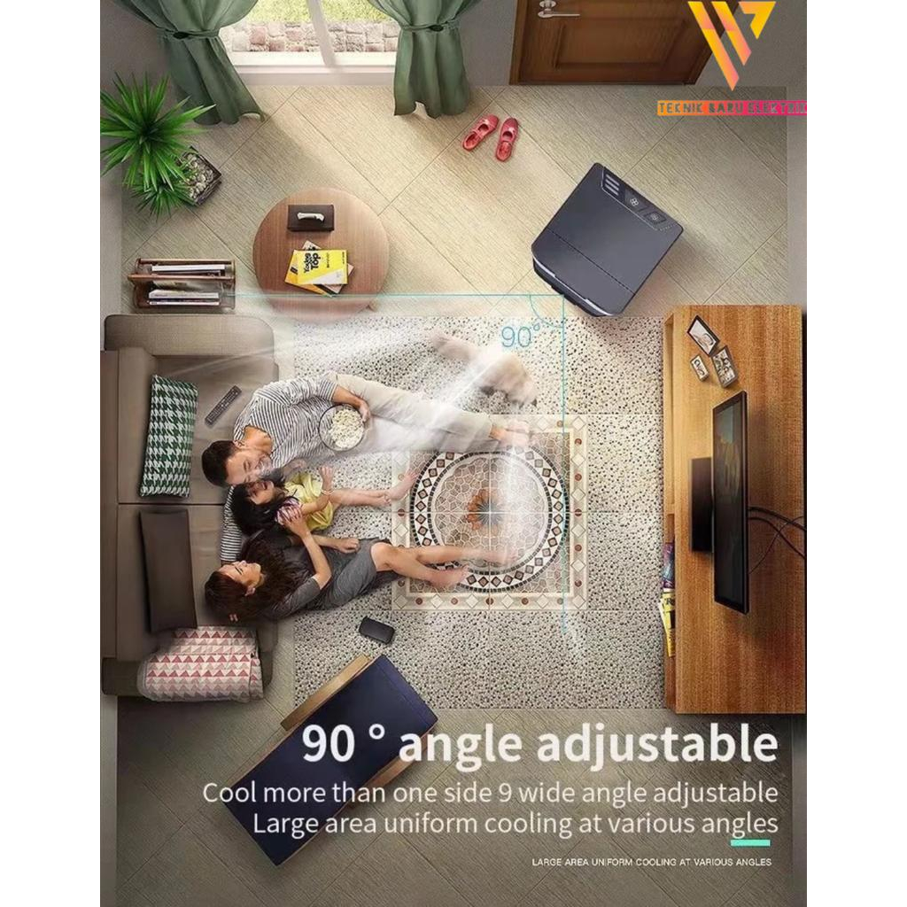 AC Portable USB 5V Pendingin Ruangan ORIGINAL import Arctic Air Ultra 2X Cooling Power Air Cooler AC Portabel Kipas Angin Mini AC Mini SNI Garansi