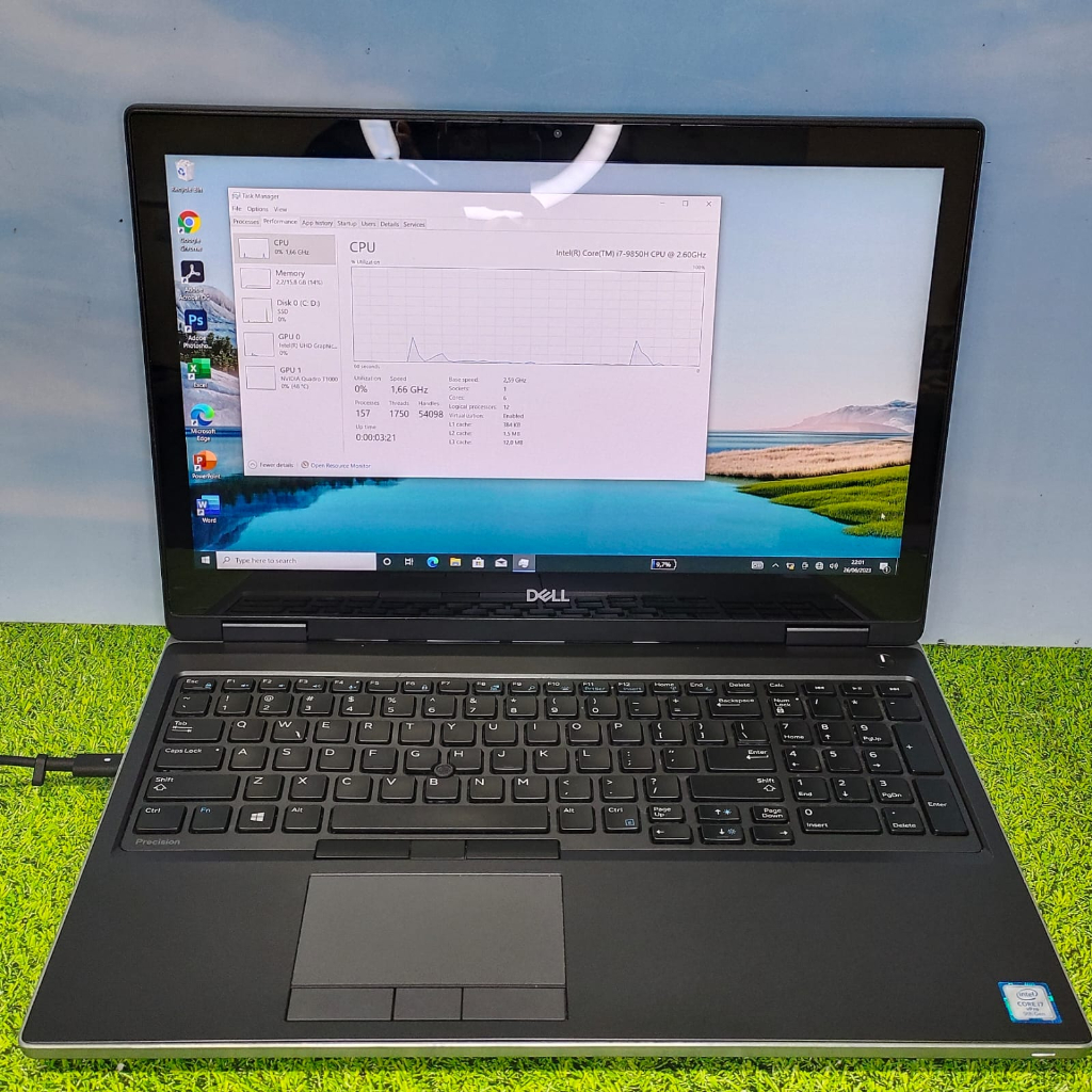 Dell Precision 7540 Touchcreen Workstation Core i7-Gen9 Quadro T1000